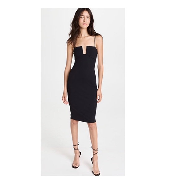 Susana Monaco Square Neck Midi Dress- XS,S,M - Picture 2 of 9